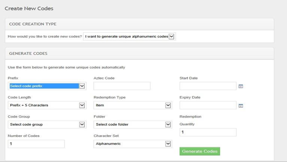 Generating New Codes